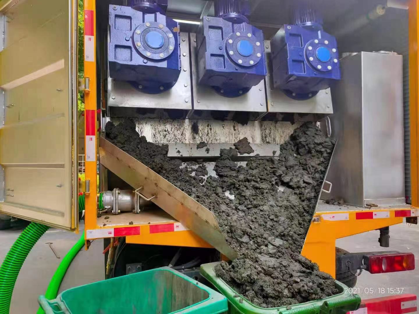 潼关化粪池清掏城市维护站-泥浆净化干湿分离处理